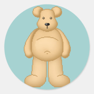Adesivo Urso gordo do bicho de Lura