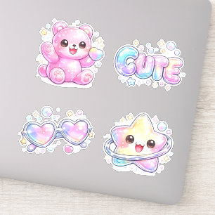Adesivo Urso Gummy Pastel & Kawaii Y2K