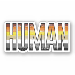 Adesivo Urso Humano