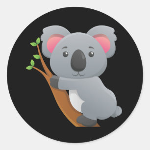 Adesivo Urso Koala Animado