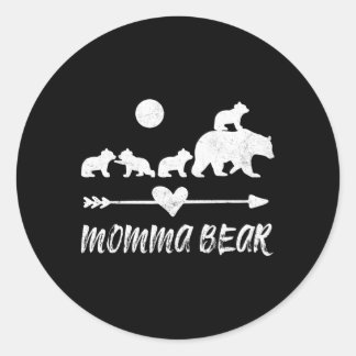 Adesivo Urso Mamãe Com Quatro Ursos