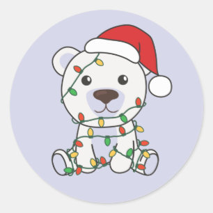 Adesivo Urso Polar Animais de inverno Ursos Polares