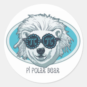 Adesivo Urso polar do Pi