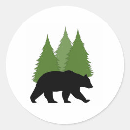 Adesivo Urso Redondo