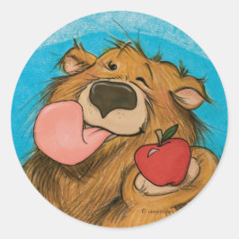 Adesivo Urso Vendedor de Maçã/Adesivo