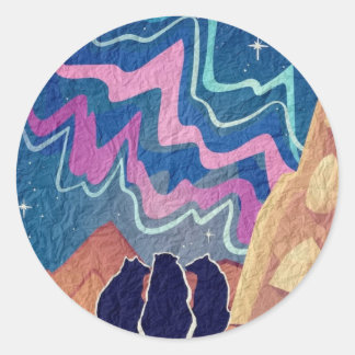 Adesivo Ursos luminosos do norte