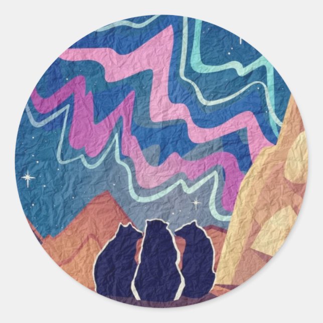 Adesivo Ursos luminosos do norte (Frente)