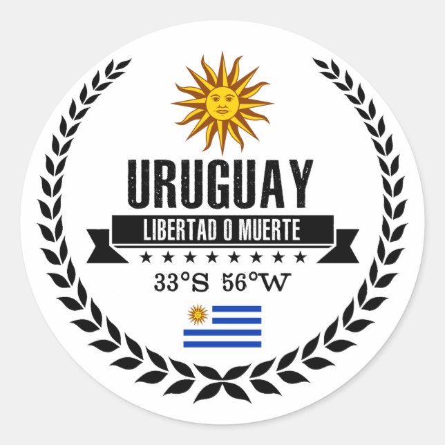 Adesivo Uruguai (Frente)