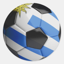 Uruguai flag Soccer Ball
