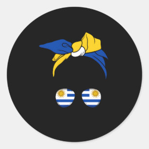 Adesivo uruguaio uruguaio Herança uruguaia Bandeira Urugua