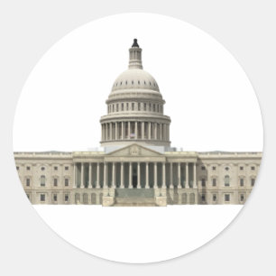 Adesivo US Capital Building: Washington DC