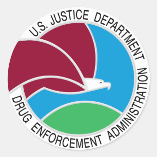 Adesivo US DEA Seal