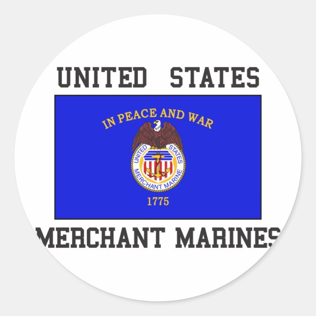 Adesivo US Merchant Marine (Frente)