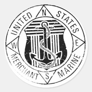 Adesivo US Merchant Marines, por David Lee