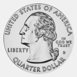 Adesivo US Quarter Sticker