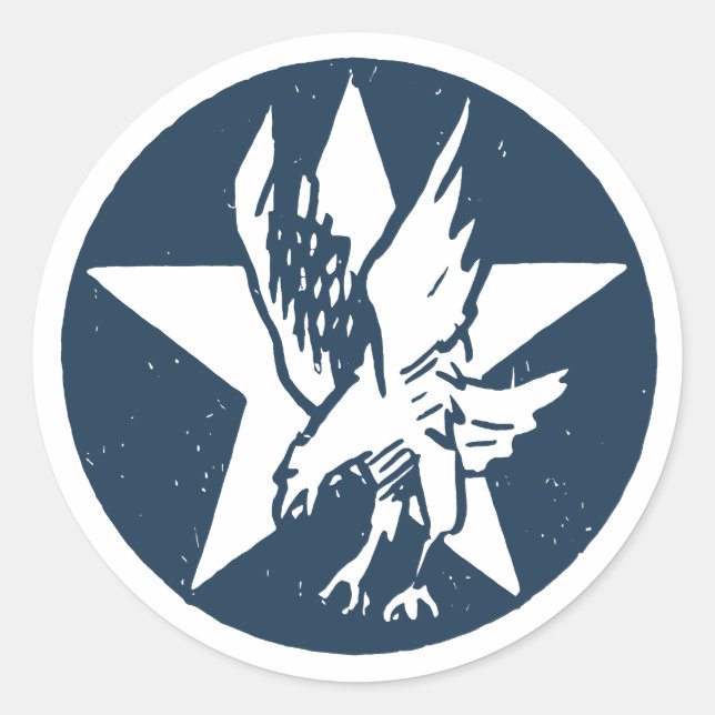Adesivo USA Fighting Squadron Insignia (Frente)