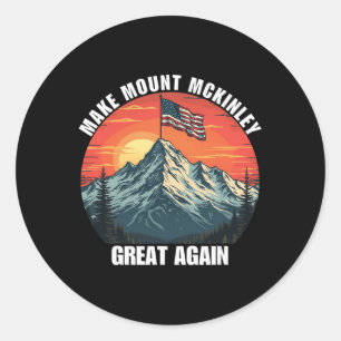 Adesivo Usa Parque Nacional Denali Monte Mckinley Monte De