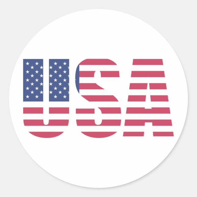 Adesivo USA Sticker/American Flag/American Stuff (Frente)