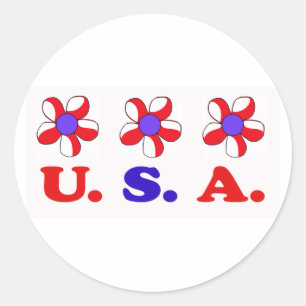 Adesivo USA Stickers