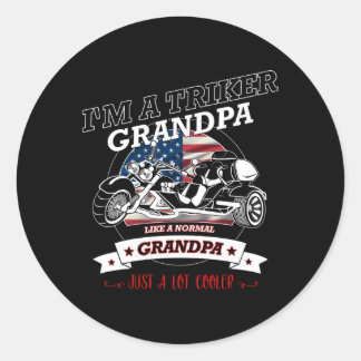 Adesivo Usa Triker Grandpa Trike