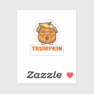 Adesivo Usa Trumpkin Faz Excelente De Halloween Novamente 
