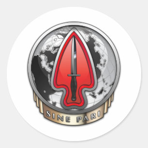 Adesivo USASOC [DUI novo]