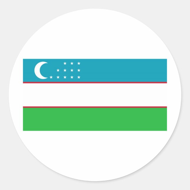 Adesivo Usbequistão (Frente)