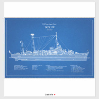 Adesivo USCGC Duane wpg-33 - ABD