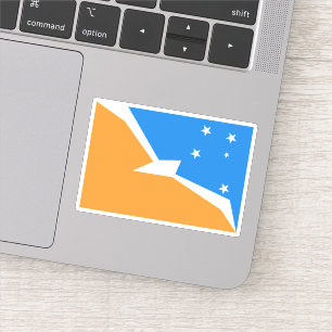 Adesivo Ushuaia, Bandeira da Terra do Fogo