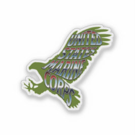 Adesivo USMC Eagle Vinyl Sticker