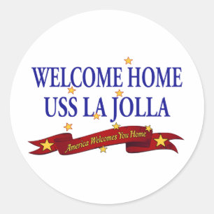 Adesivo USS Home bem-vindo La Jolla