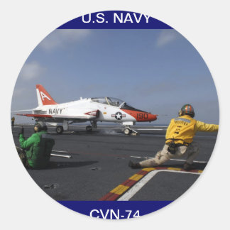 Adesivo USS John C Stênis Flightdeck Sticker