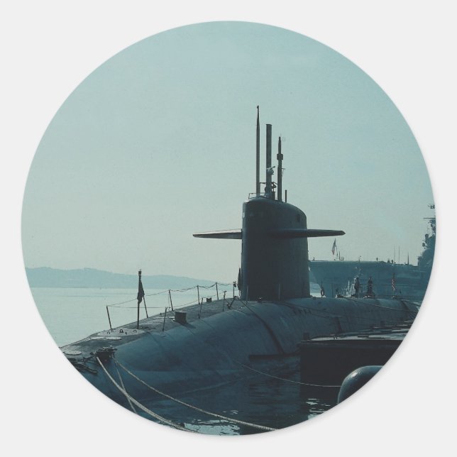 Adesivo USS Uysses Grant" submarino de mísseis balísticos  (Frente)