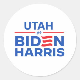 Adesivo Utah por Biden Harris