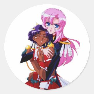 Adesivo Utena e Anthy - Rapariga Revolucionária Utena