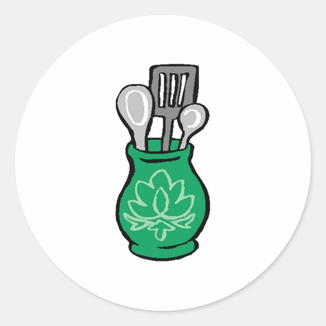 Adesivo Utensílios de cozinha (Frente)