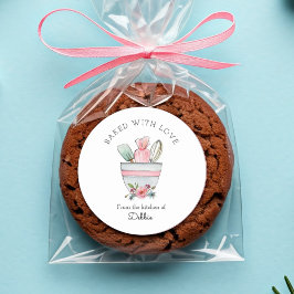 Adesivo Utensílios de Cozinha Bonitos em Branco