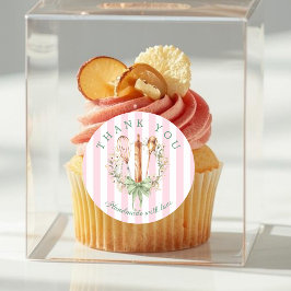 Adesivo Utensílios de Padaria Feitos à Mão com Amor Modern