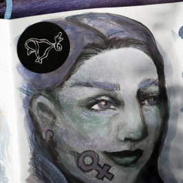 Adesivo Utero de Dedo Médio Pró-escolha