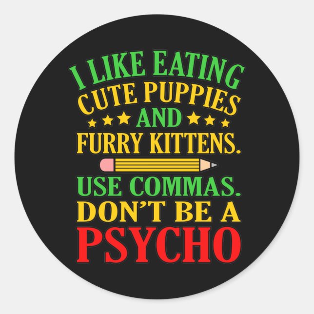 Adesivo Utilizar o Aprendiz de Língua Inglesa do Liceu (Frente)