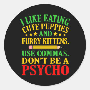 Adesivo Utilizar o Aprendiz de Língua Inglesa do Liceu