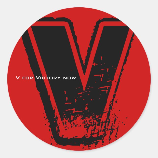 Adesivo V Para O Vinheta Vitória 6 (Frente)