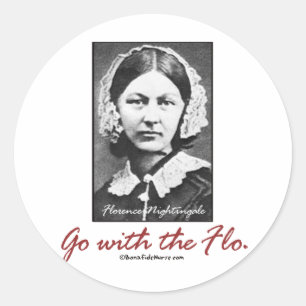 Adesivo Vá com Florence Nightingale