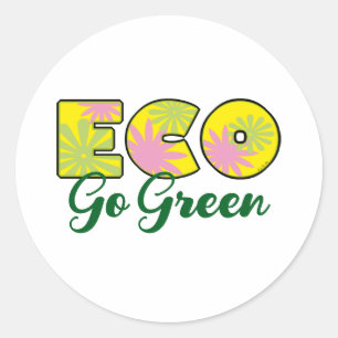 Adesivo Vá Design Eco Retro Verde