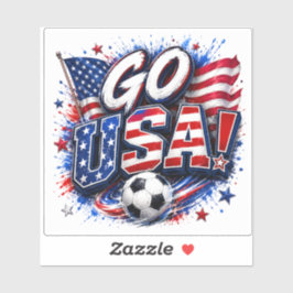 Adesivo Vá EUA  |fã de futebol americano 