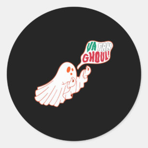 Adesivo Va Fan Ghoul Funny Italiano Ghost Halloween Italia