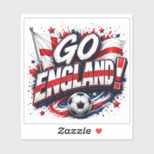 Adesivo Vá Inglaterra Fã de Futebol 2026