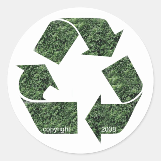 Adesivo Vá para o Vinheta Verde (Frente)