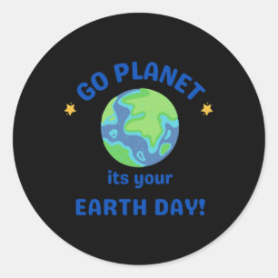 Adesivo Vá Planejar Seu Dia 6 da Terra