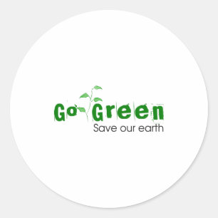 Adesivo Vá Verde Salve Nossa Terra Camiseta Infantil